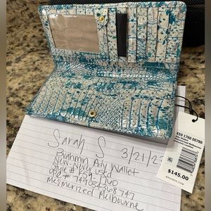 Brahmin ADY Wallet Mesmerized Melbourne NWT